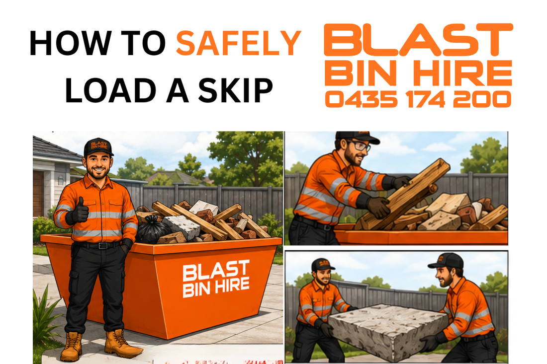 How to safely load your skip bin