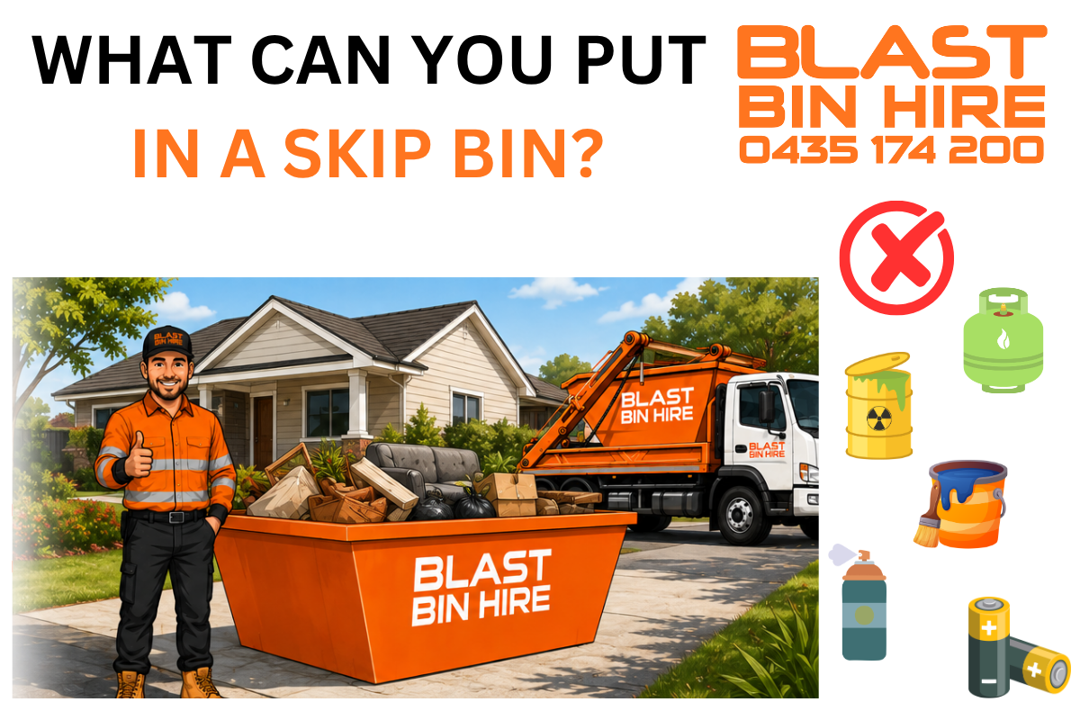 What Can You Put in a Skip Bin? A Guide to Accepted and Prohibited Waste