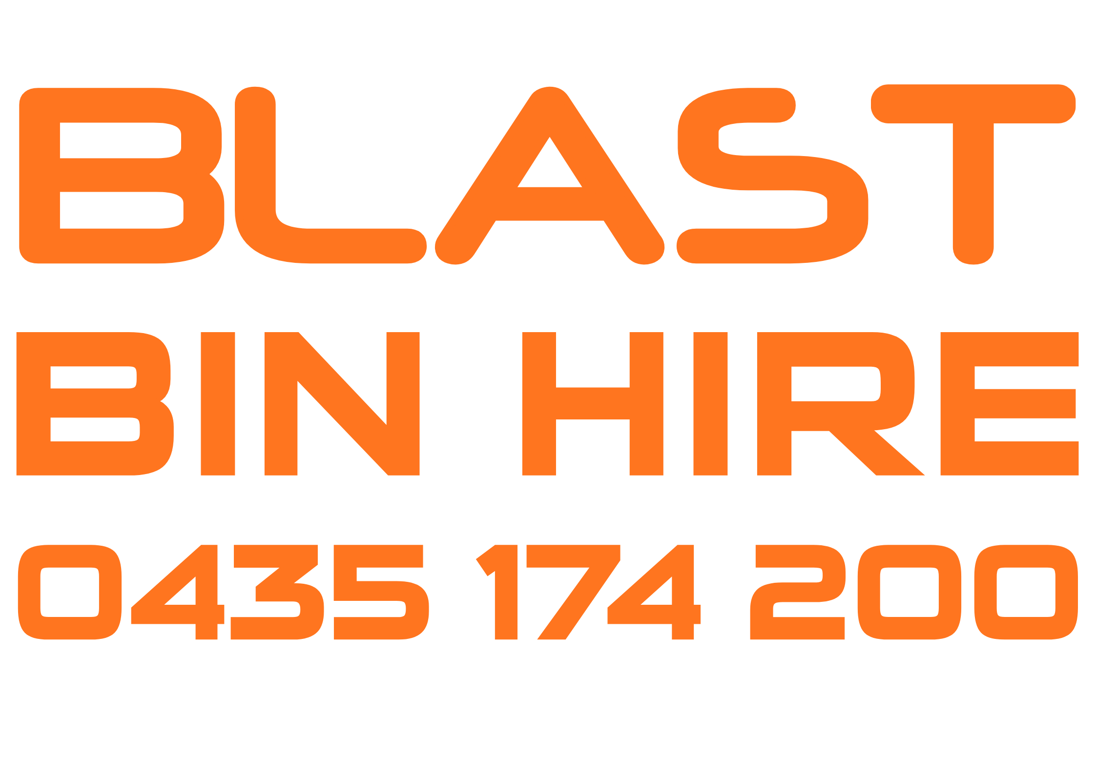Blast Bin Hire